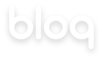 white bloq logo