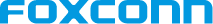 blue foxconn logo