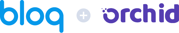 bloq + orchid logos